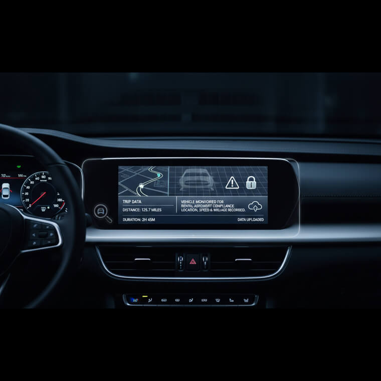 Rental Cars Can Track Every Single Thing You Do, Which Can Be Used Against You in Any Claims You Make