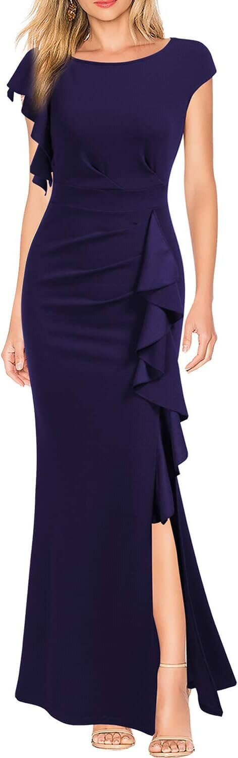 WOOSEA Women's Mermaid Dress - Elegant Fit for Special Occasions - Now 10% Off!