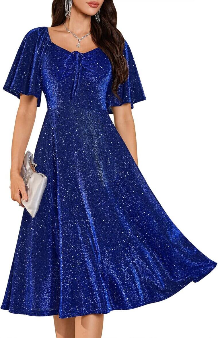 Aupuls Sequin Dress - Sparkle at Every Occasion! - 51% Off!