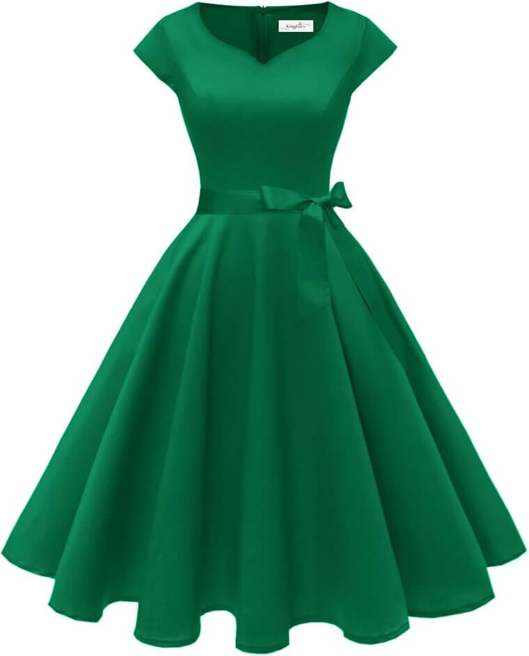 Kingfancy Vintage Dress - Timeless Elegance for Any Occasion - Enjoy 10% Off!