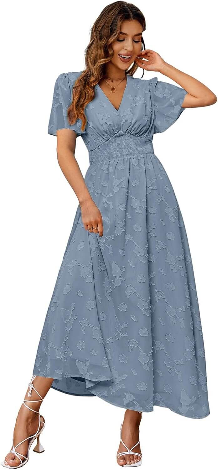 Simplee Boho Maxi Dress - Perfect for Weddings & Holidays - Now 21% Off!