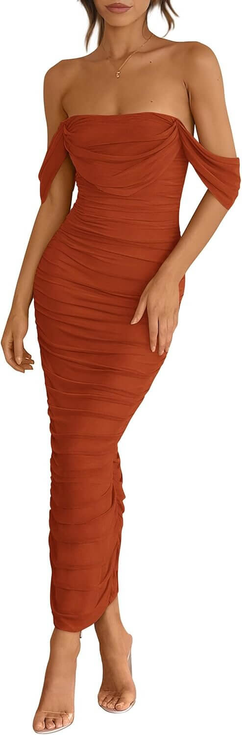 PRETTYGARDEN Off Shoulder Dress - Stylish and Comfortable Summer Must-Have! - 38% Off!