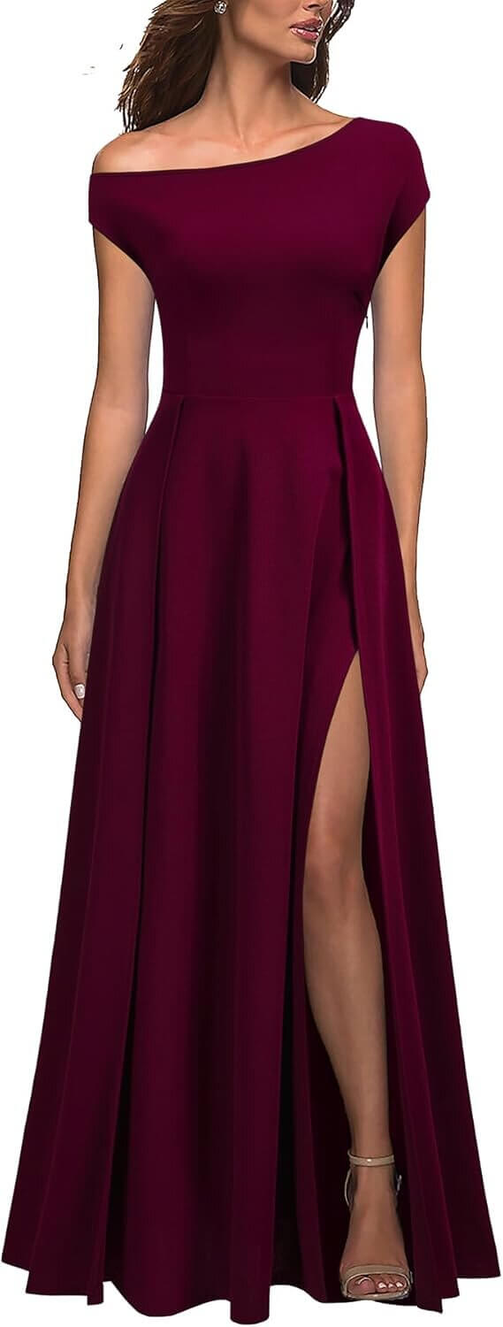 Women's One Shoulder Dress - Perfect for Parties & Events - Enjoy 10% Off!