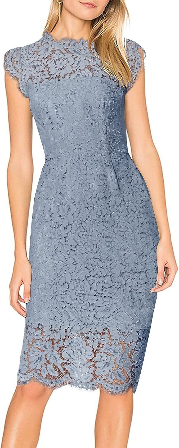 MEROKEETY Lace Cocktail Dress - Elegant Style for Any Occasion - Enjoy 25% Off!