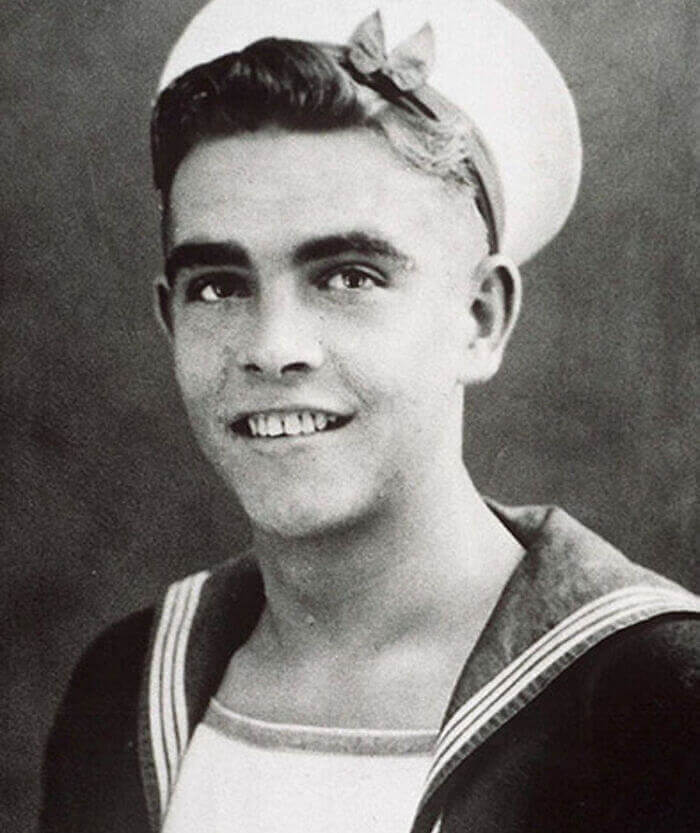 Sean Connery During His Time With The Royal Navy