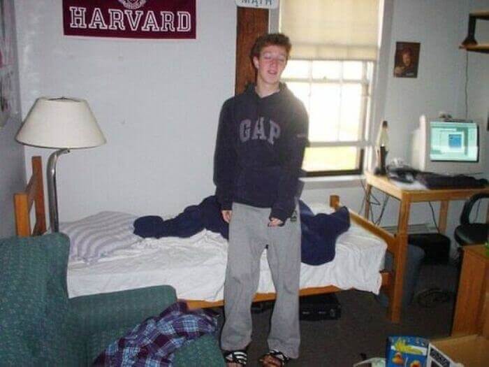 Mark Zuckerberg At Harvard Where He Created Facebook