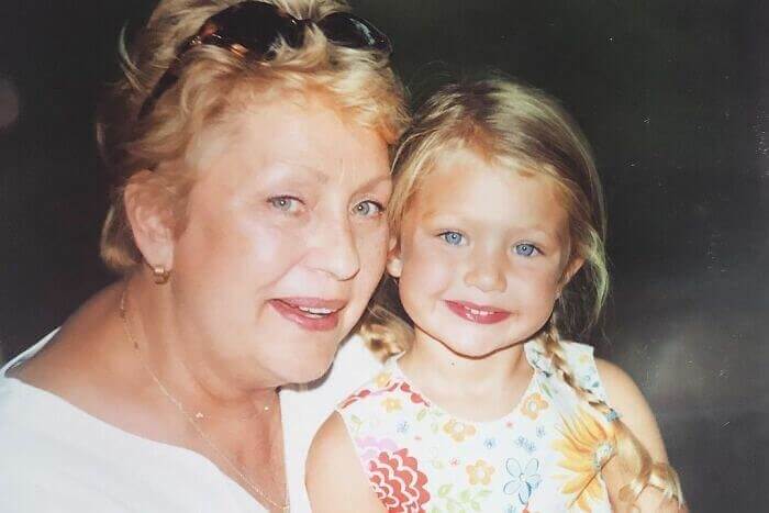 Gigi Hadid With Her Grandma