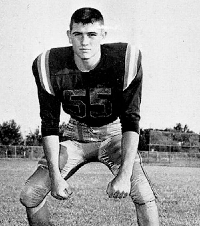 Tommy Lee Jones While Playing As An Offensive Guard At St. Mark’s School Of Texas