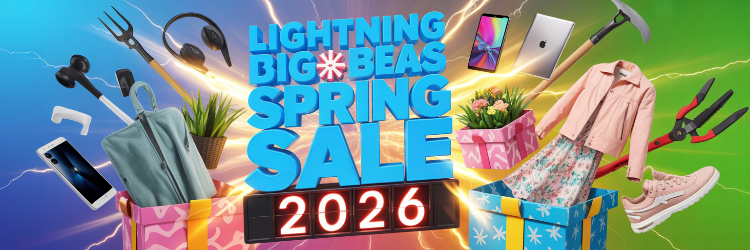 Lightning Deals Big Spring Sale 2026
