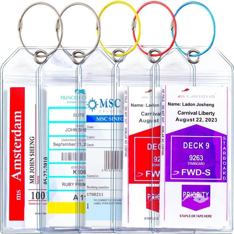 JOLLYANTS Cruise Luggage Tags - Secure & Waterproof Travel Essentials - Enjoy 17% Off!