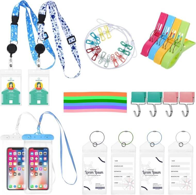 Cruise Essentials Set: 23-Piece Kit for Smooth Sailing Adventures 