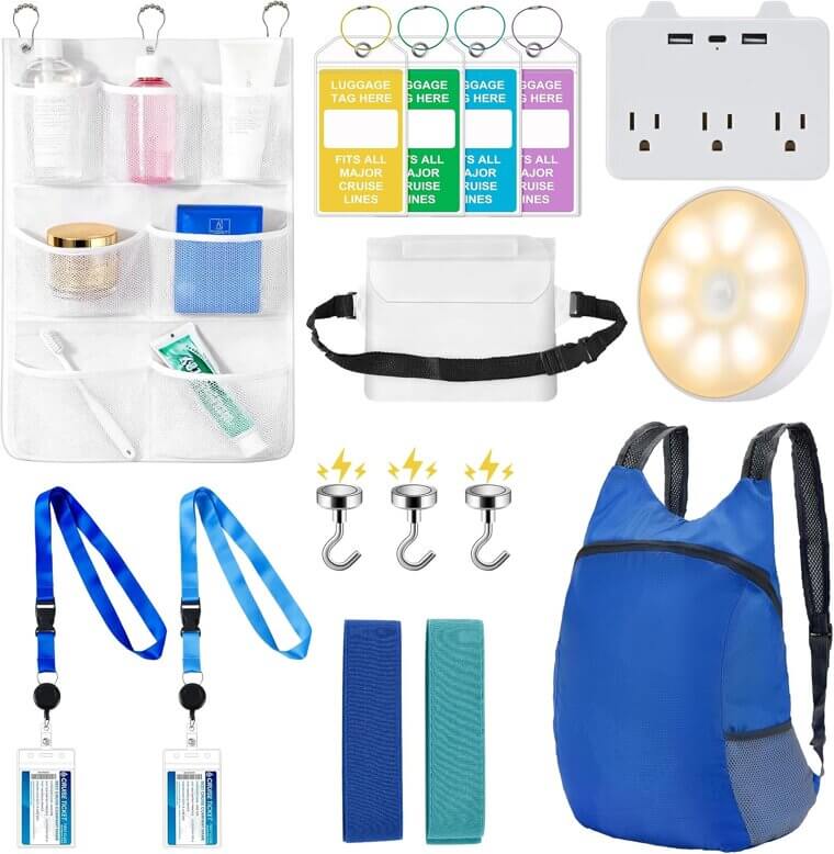 Cruise Essentials Kit - Your Ultimate 2025 Cruise Companion - Don’t Miss the 10% Discount!