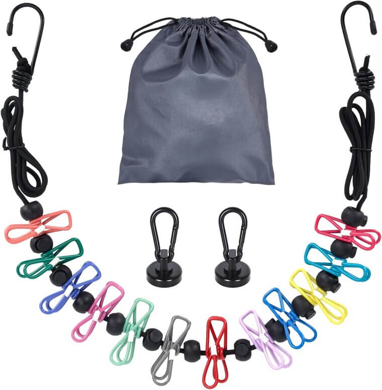 Magnetic Clothesline - Perfect for Cruises & Travel - Don’t Miss the 5% Discount!