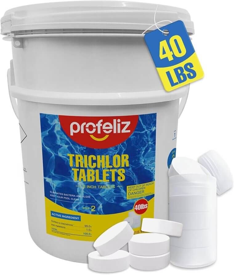 Profeliz Chlorine Tablets - Keep Your Pool Sparkling Clean! - Don’t Miss the 27% Discount!