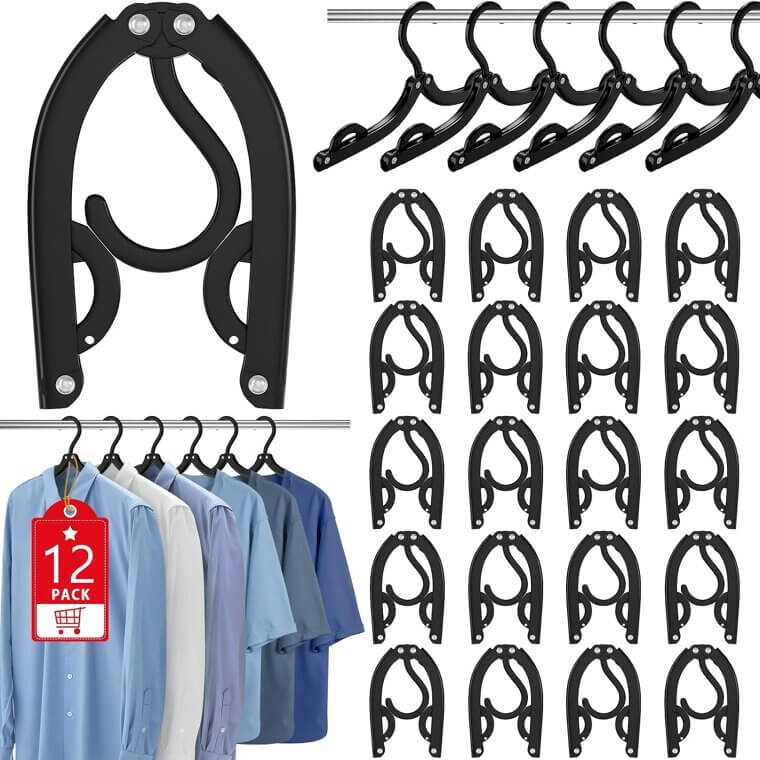 Travel Hangers Set - Perfect for Cruises and Road Trips 