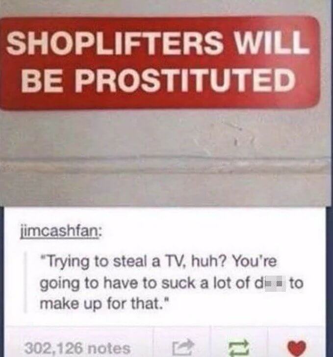 Shoplifters Watch Out