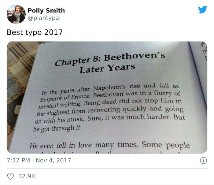 When You're Dead Instead of Deaf