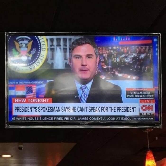 The Spokesman Can't Speak for Him