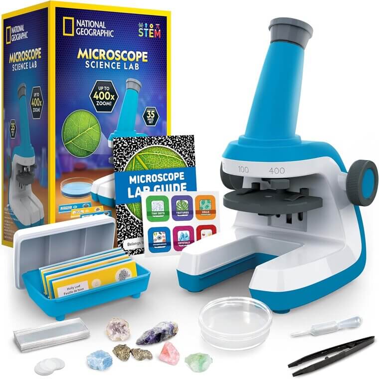 Nat Geo Kids Microscope - Explore Science Fun! 