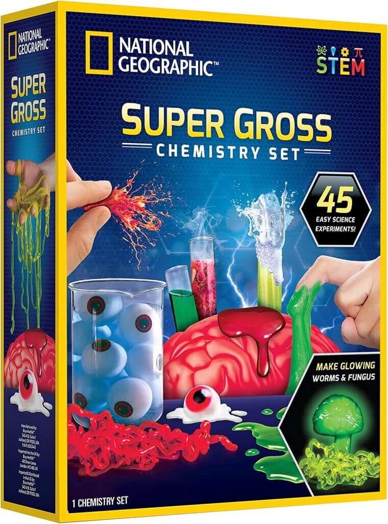 Gross Science Kit - 45 Experiments for Kids' Fun Learning 