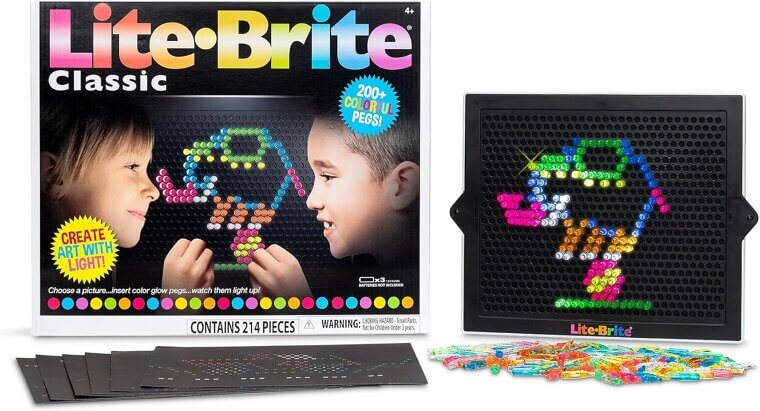 Lite Brite Classic: Spark Creativity with Retro Light Art Fun - Now 25% Off!