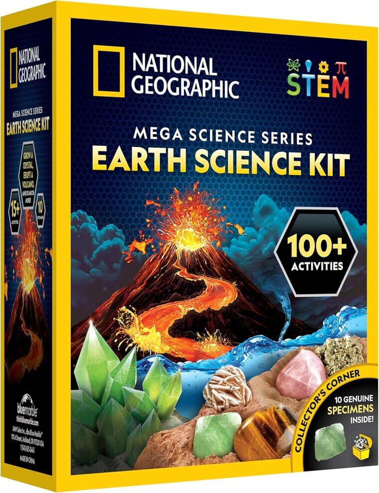 Nat Geo Science Kit - 100+ Experiments & Activities for Kids 
