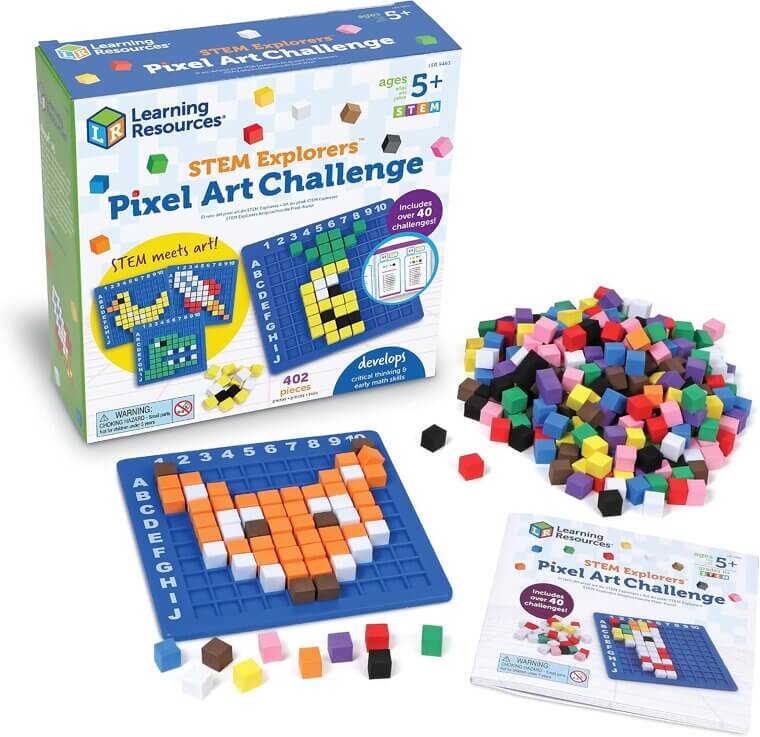 STEM Pixel Art - Fun Math & Coding for Kids - Don’t Miss the 18% Discount!