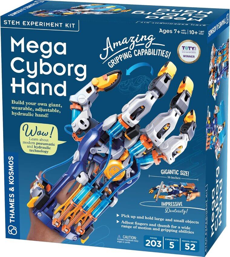 Mega Cyborg Hand - Build Your Own Hydraulic Robot Hand - Don’t Miss the 33% Discount!
