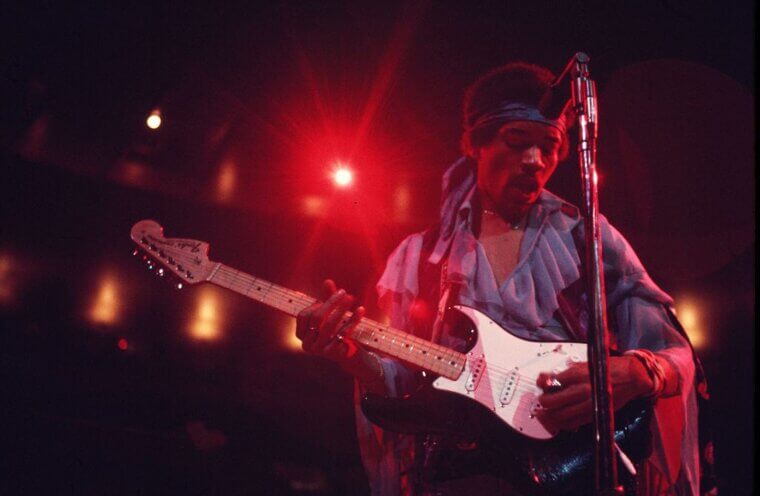Jimi Hendrix's 1969 Woodstock Festival White Fringe Jacket