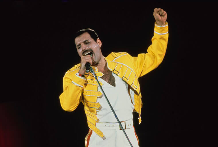 Freddie Mercury's 1986 Wembley Stadium Bright Yellow Jacket