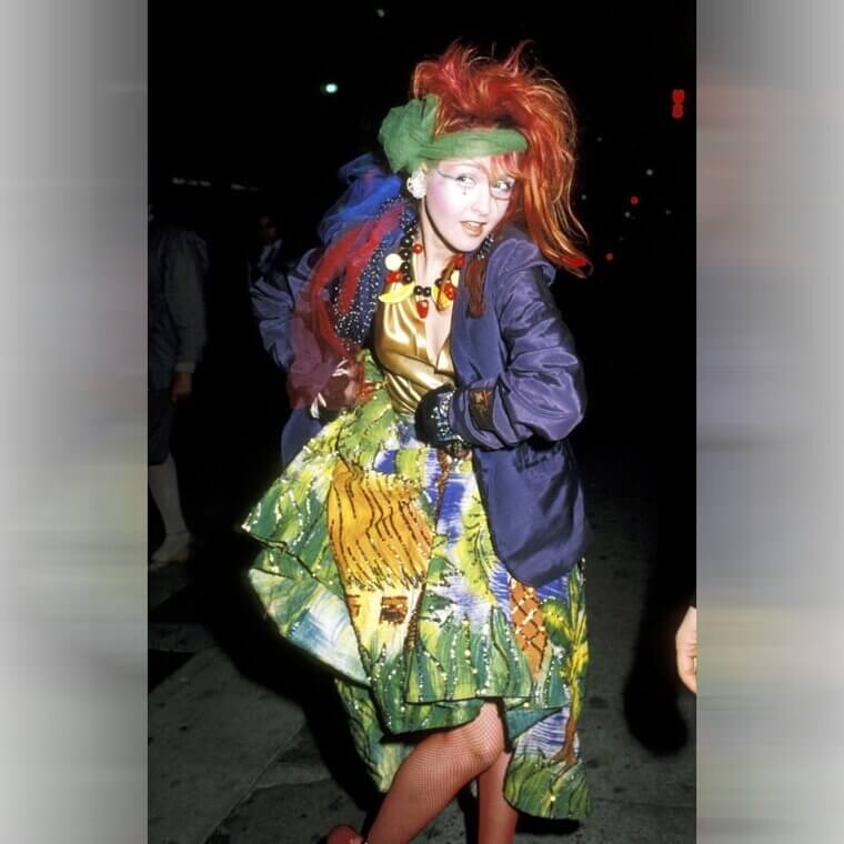 Cyndi Lauper's 1980s Eclectic Vintage Prom Dresses