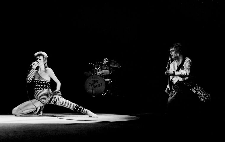 David Bowie's 1973 Ziggy Stardust Striped Bodysuit