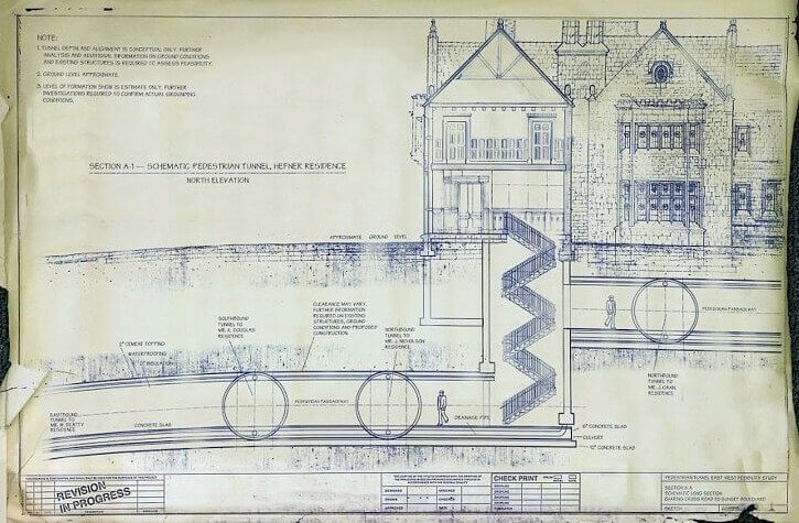Underground Tunnels Connected to Celebrity Homes