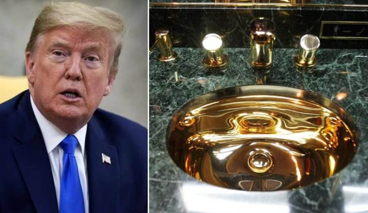 Donald Trump: Gold Plated Jet