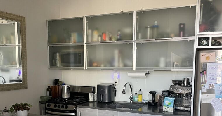 Frosted Glass Cabinet Doors