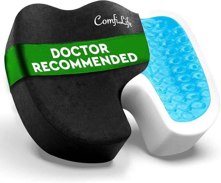 ComfiLife Gel Seat Cushion – Ultimate Comfort for Office & Car