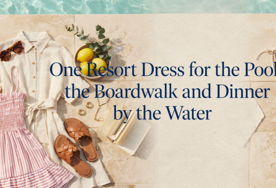 One Resort Dress for the Pool, the Boardwalk and Dinner by the Water