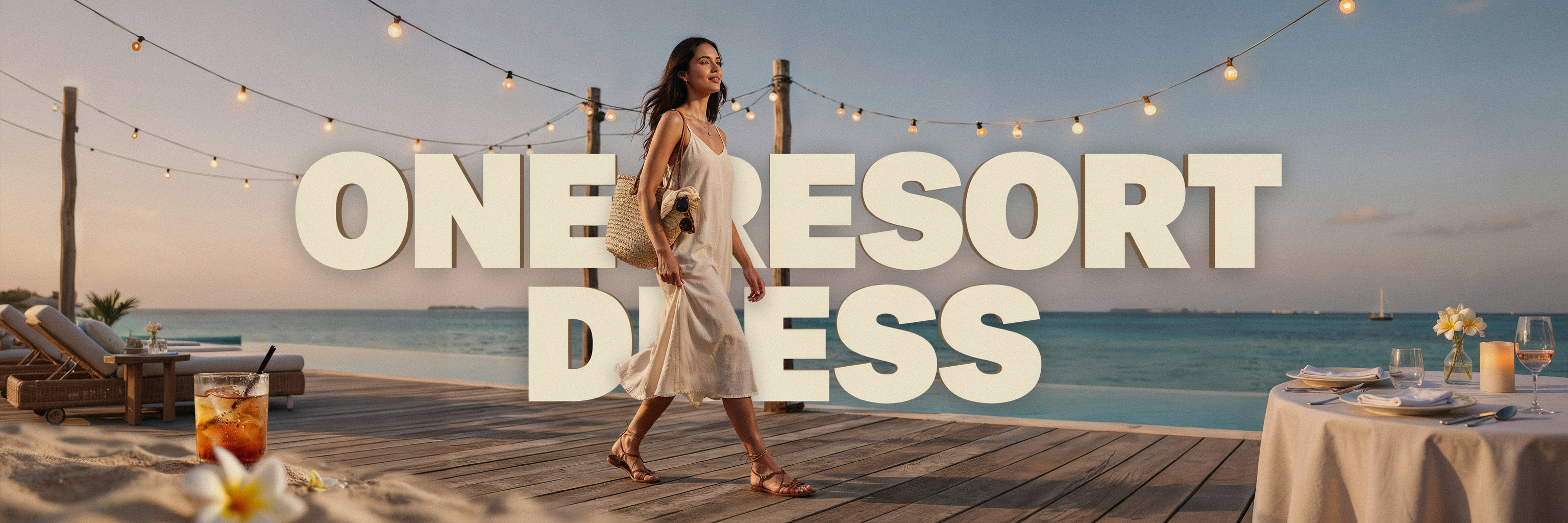 One Resort Dress for the Pool, the Boardwalk and Dinner by the Water