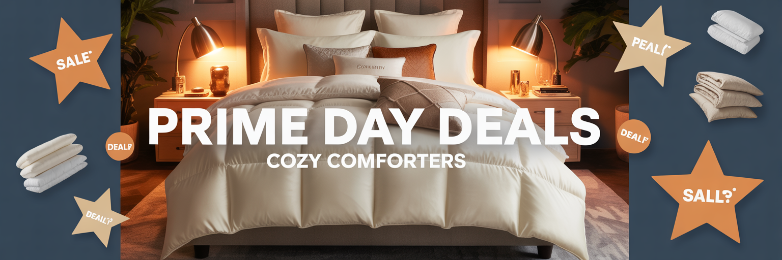 Prime Day Deals on Comforters That Make Your Bed Look Fluffy, Cozy, and Expensive