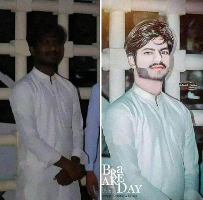 Let's Face It, This Went Way Beyond A Touch Up