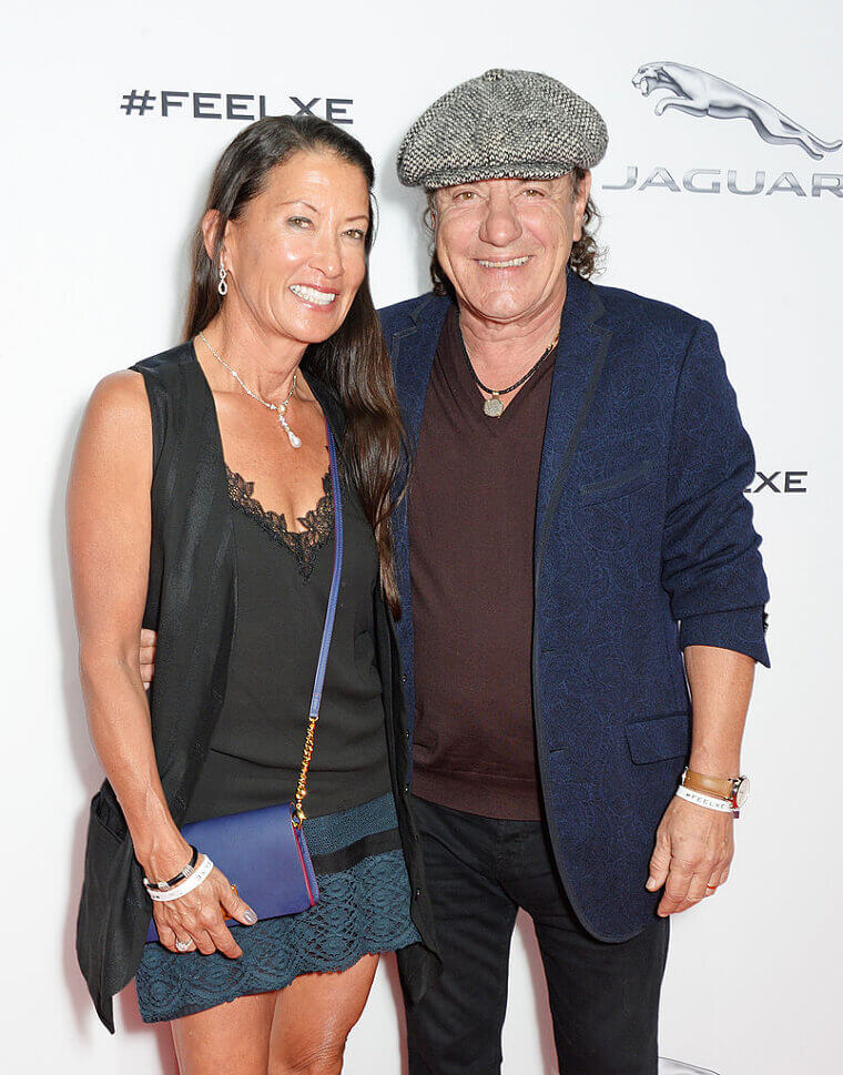 Brian Johnson Married A Civilian, Brenda