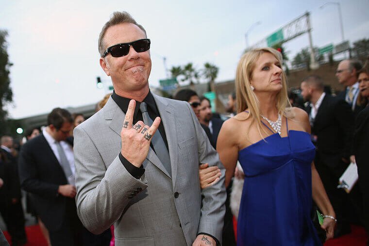 James Hetfield Married A Wardrobe Assistant, Francesca