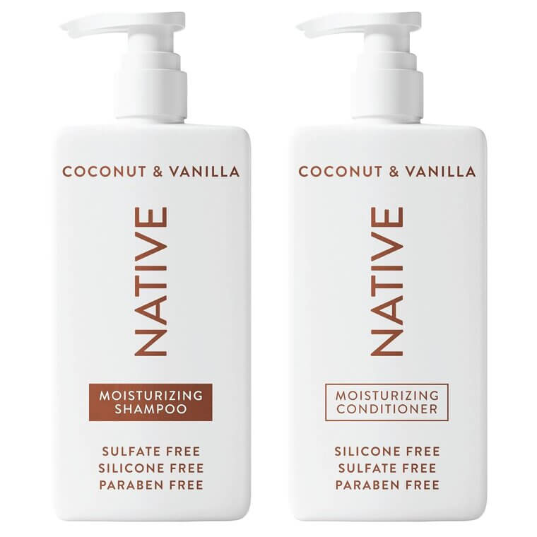 Native Coconut Shampoo & Conditioner - Naturally Derived Hair Care - Now 10% Off!