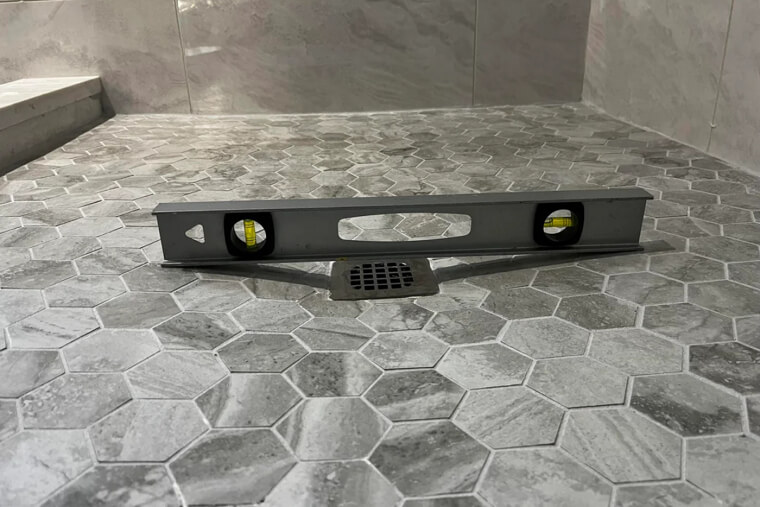 Incorrect Pipe Slope for Drains