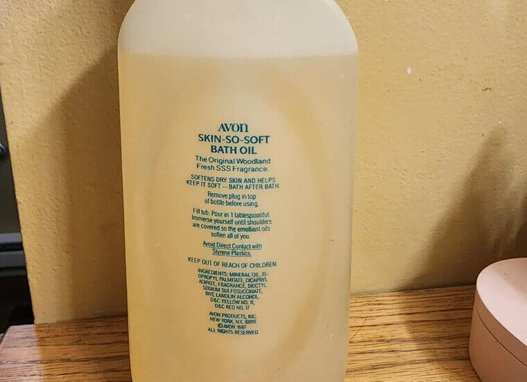 Avon Skin So Soft Bath Oil