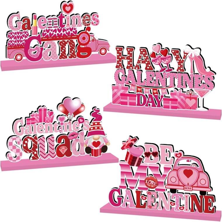 Galentines Day Decor - Perfect Pink Party Table Centerpieces 