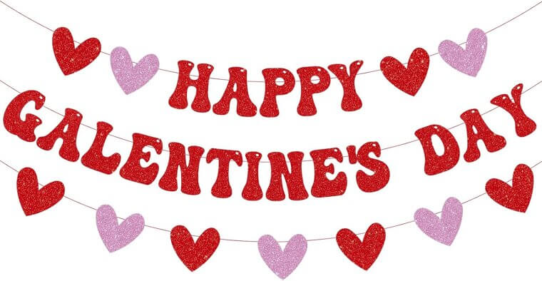 Galentine’s Day Banner - Perfect for Parties and Celebrations - 11% Off!