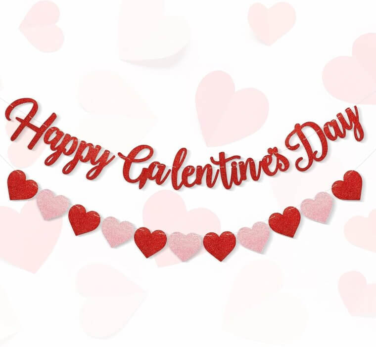 Galentine's Day Banner - Perfect Party Decor for Ladies' Celebration 