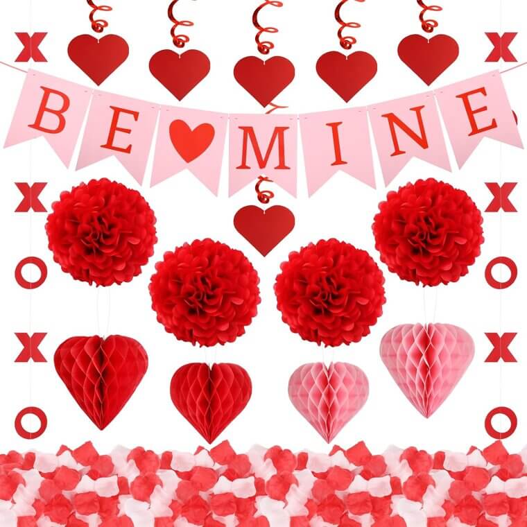 Valentine's Day Decor Set - Transform Your Space with Love 