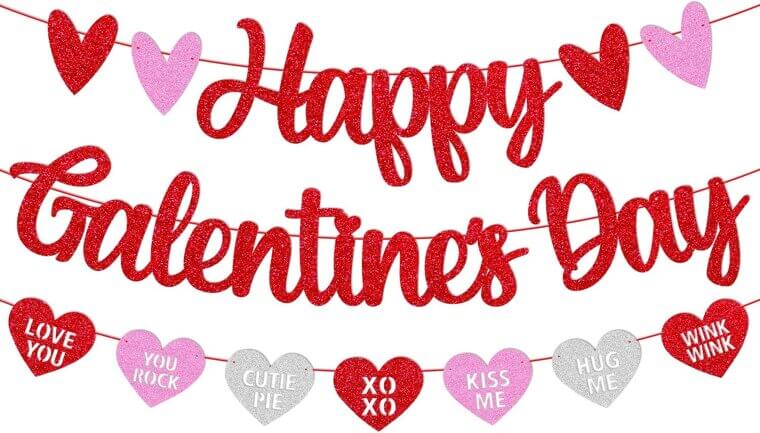 Galentine's Day Banner - Celebrate Friendship with Style 